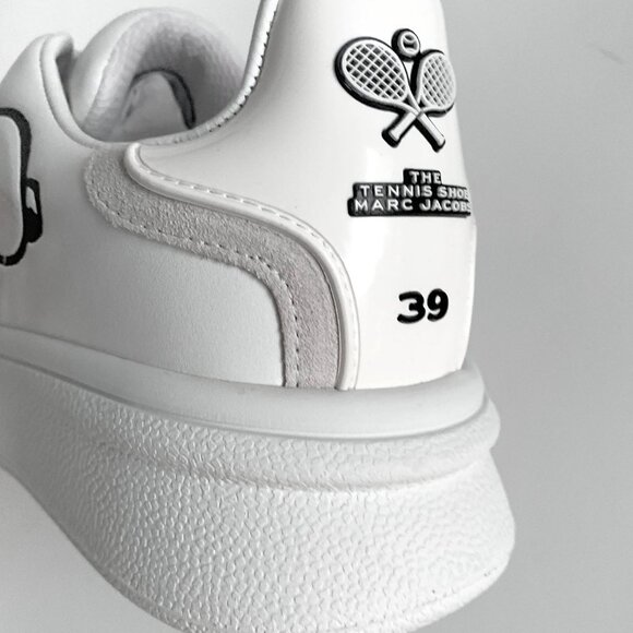Marc Jacobs x Peanuts - Snoopy "The Tennis Shoe" White/Black Size: 9/39 - Picture 5 of 11
